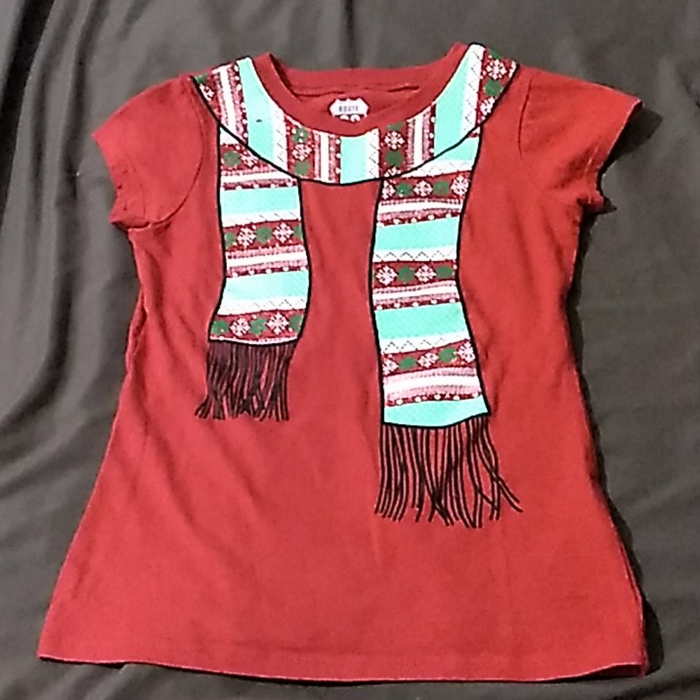 Girls Route 66 Christmas Shirt